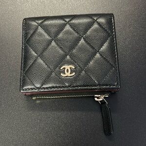 Chanel mini compact wallet